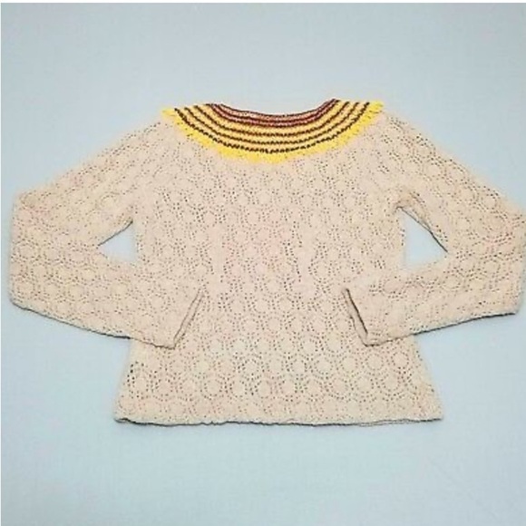 Anthropologie Sparrow Multi-Color Beaded Collar - Picture 3 of 9